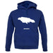 Jamaica Silhouette unisex hoodie