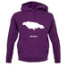 Jamaica Silhouette unisex hoodie