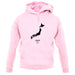 Japan Silhouette unisex hoodie