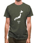 Japan Silhouette Mens T-Shirt