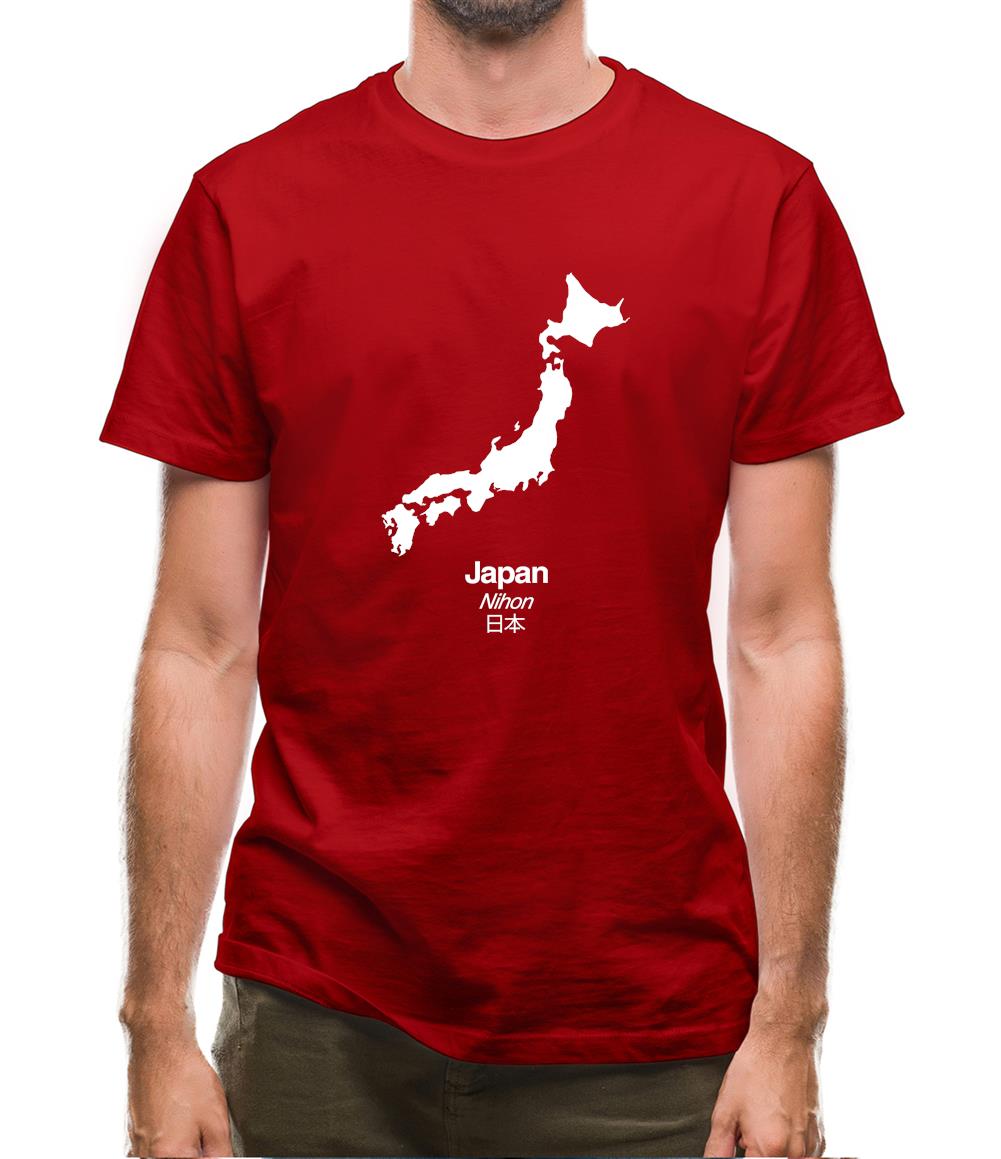 Japan Silhouette Mens T-Shirt