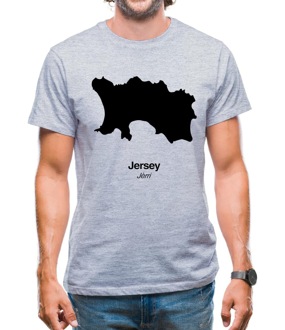 Jersey Silhouette Mens T-Shirt