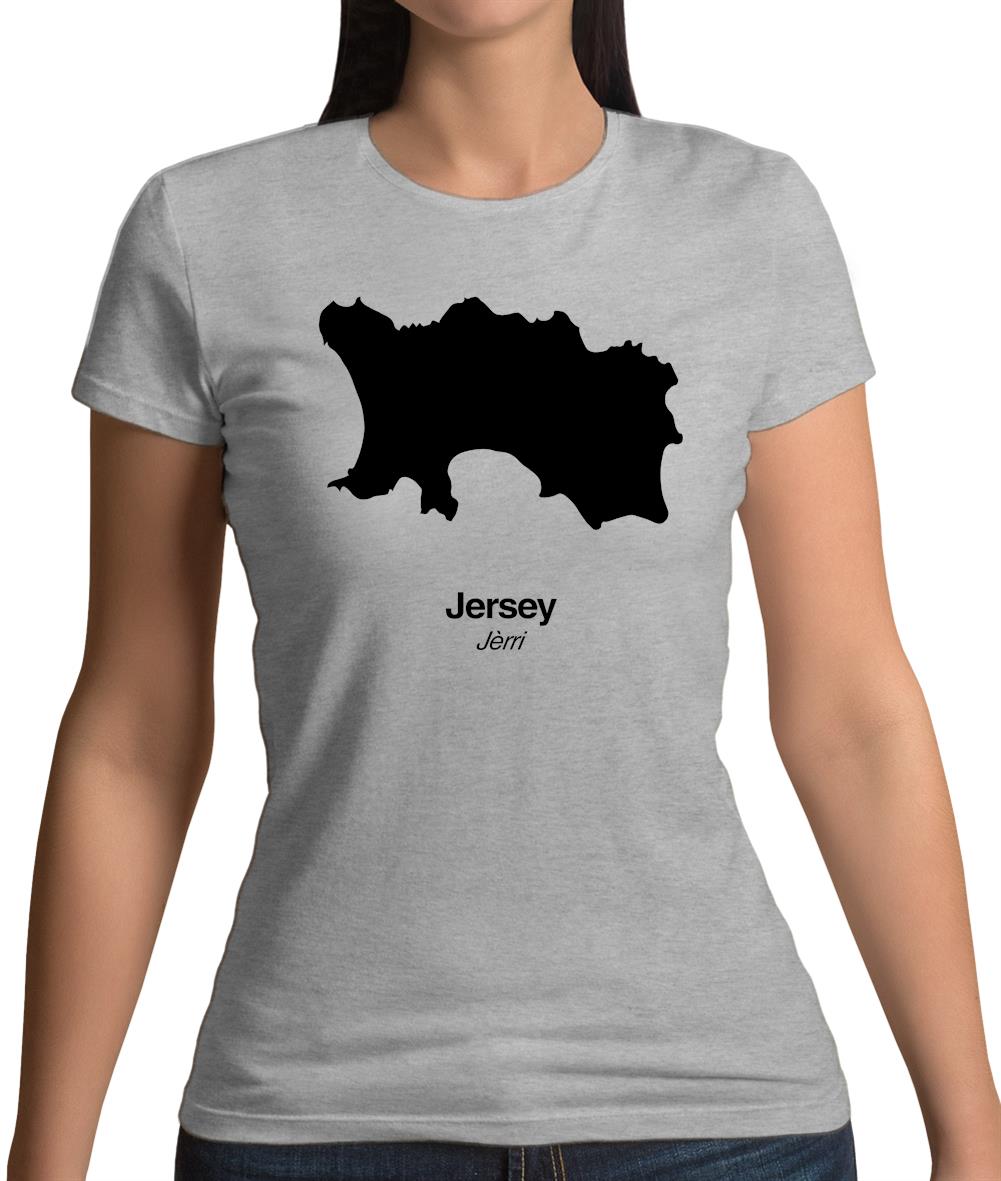 Jersey Silhouette Womens T-Shirt