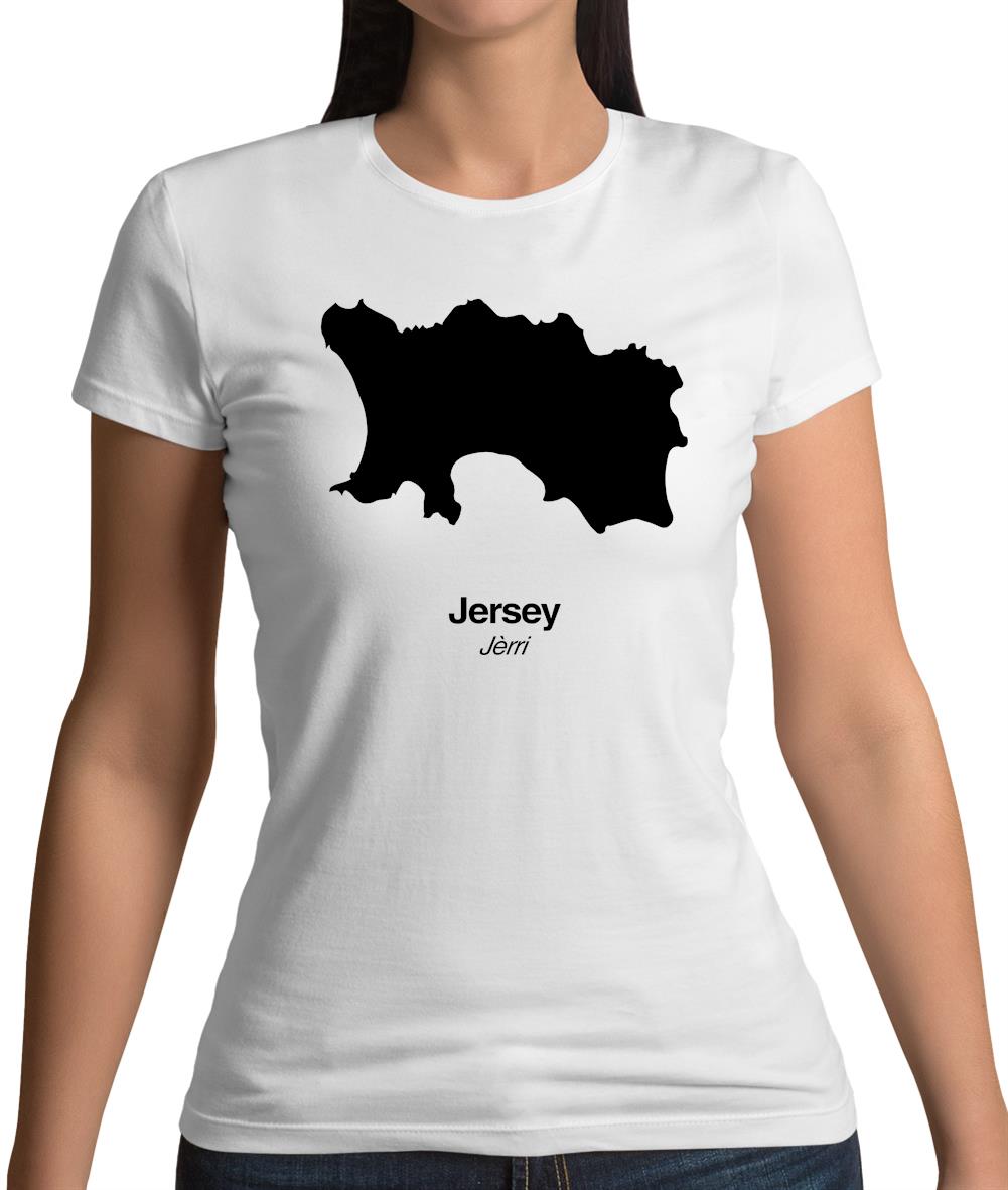 Jersey Silhouette Womens T-Shirt