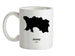 Jersey Silhouette Ceramic Mug