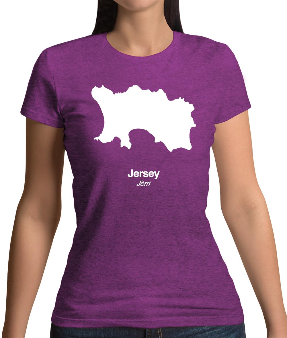 Jersey Silhouette Womens T-Shirt