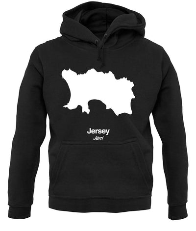 Jersey Silhouette unisex hoodie