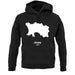 Jersey Silhouette unisex hoodie