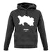 Jersey Silhouette unisex hoodie