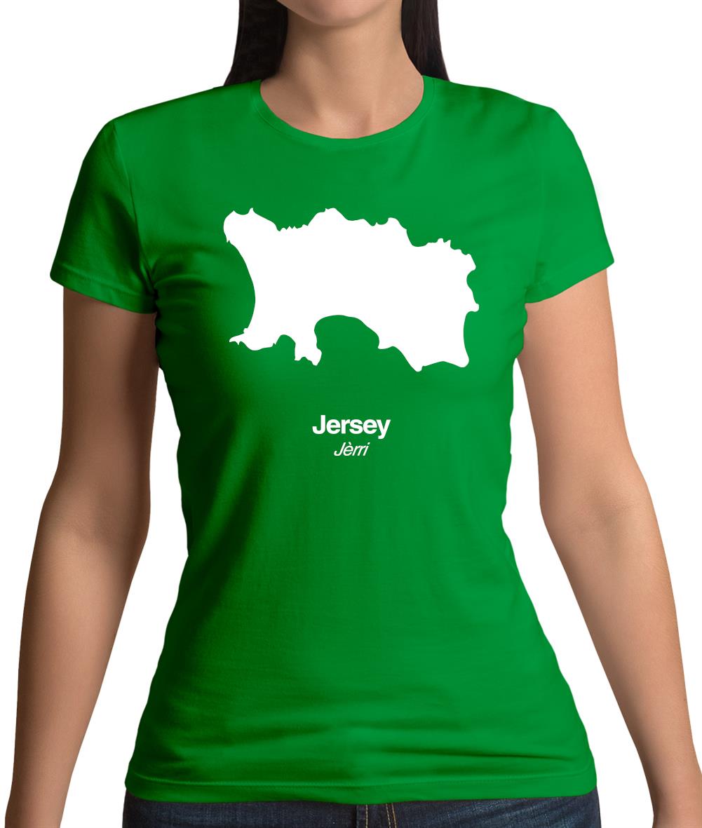 Jersey Silhouette Womens T-Shirt