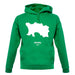 Jersey Silhouette unisex hoodie