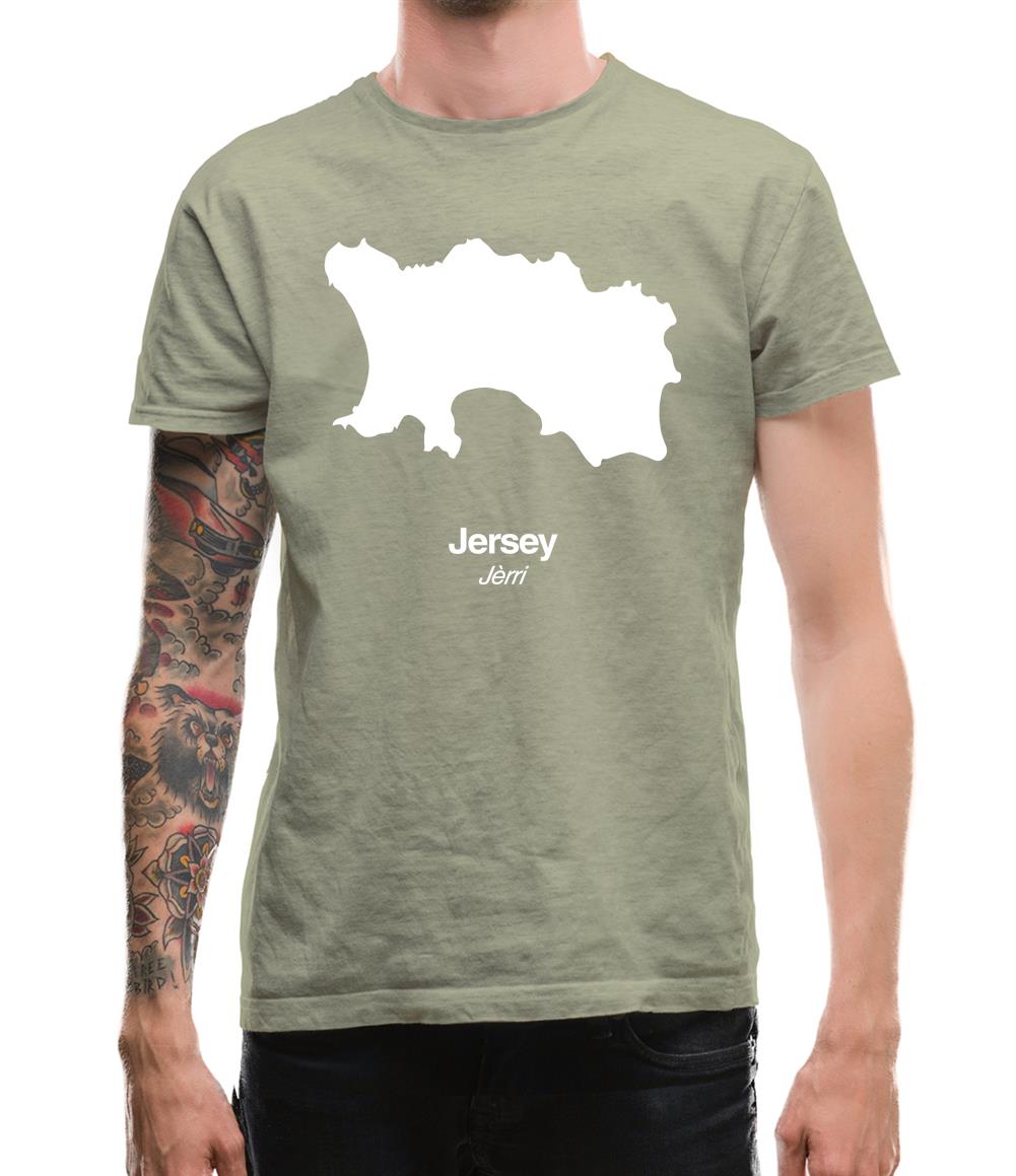 Jersey Silhouette Mens T-Shirt