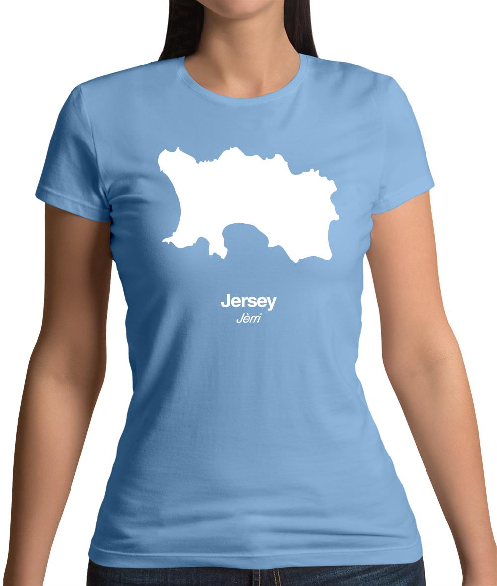 Jersey Silhouette Womens T-Shirt