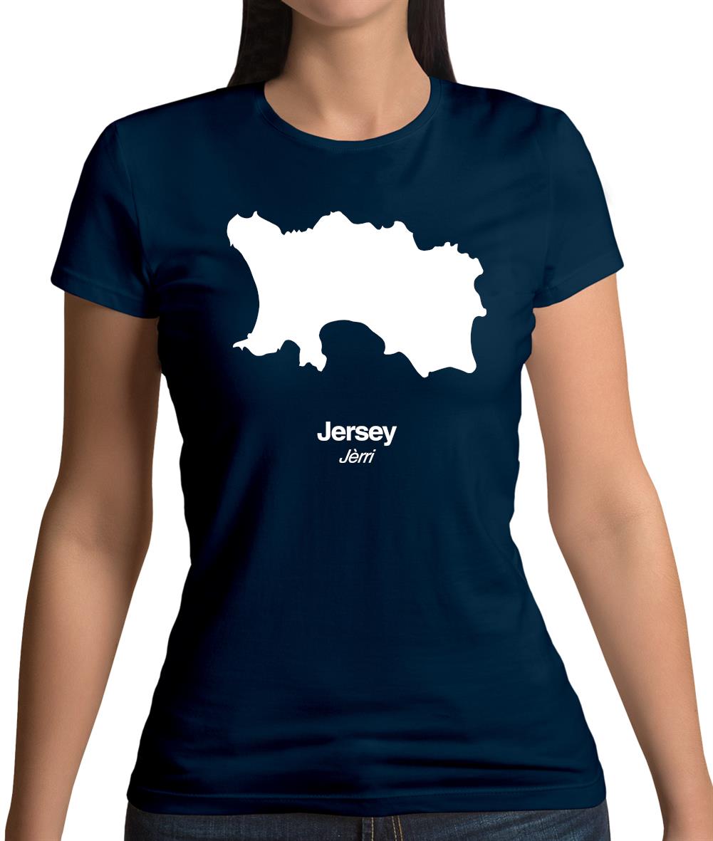 Jersey Silhouette Womens T-Shirt