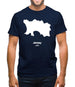 Jersey Silhouette Mens T-Shirt