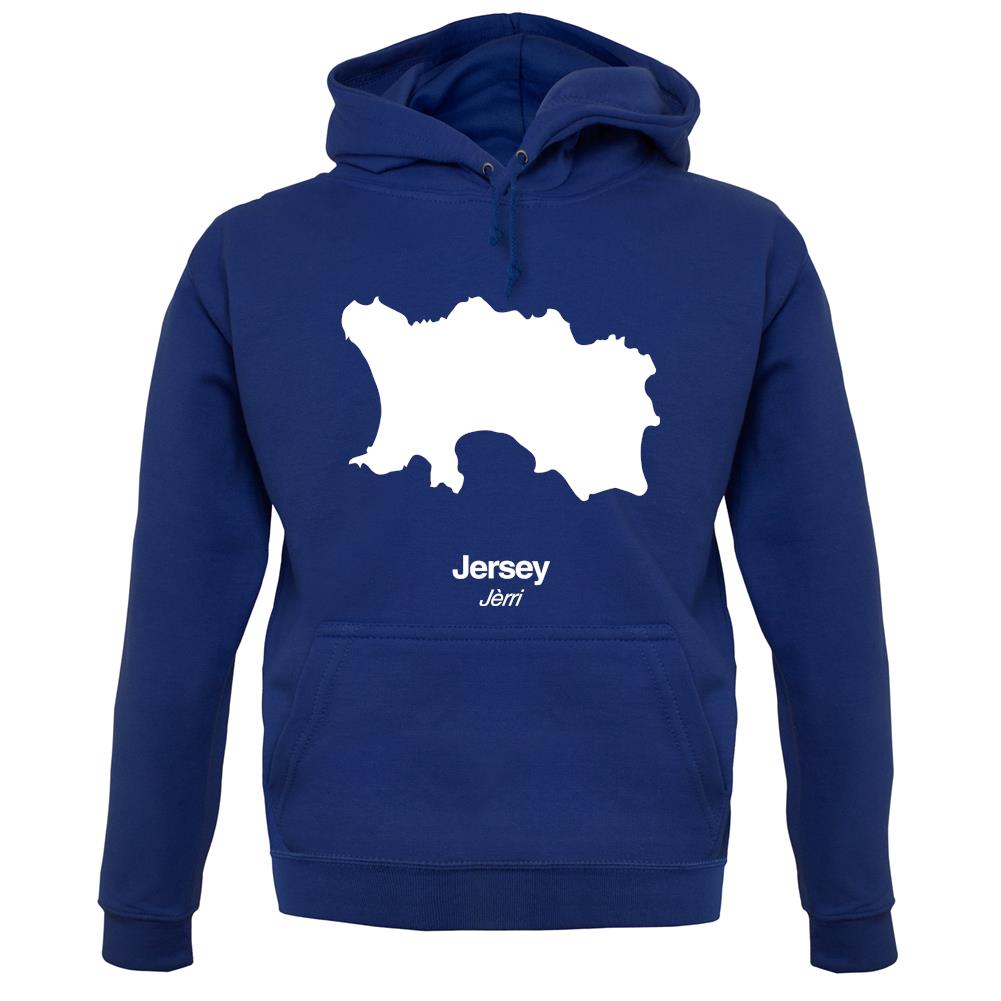 Jersey Silhouette unisex hoodie