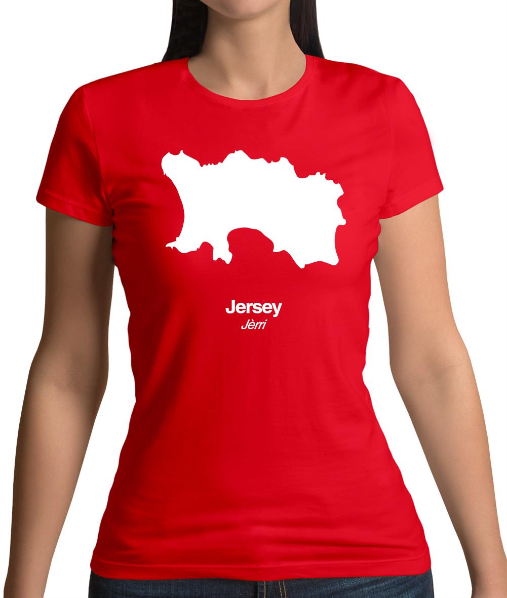 Jersey Silhouette Womens T-Shirt