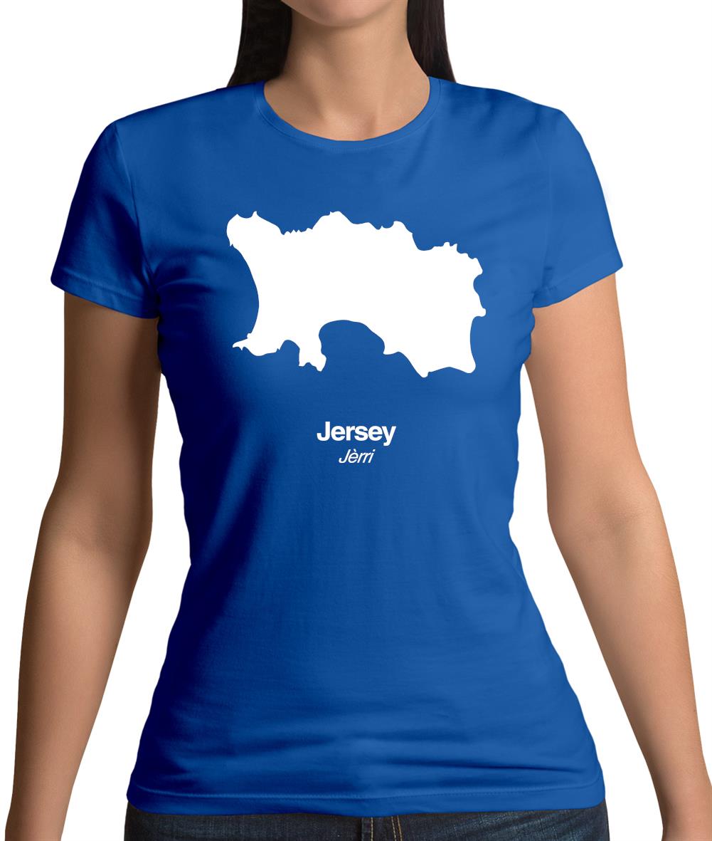 Jersey Silhouette Womens T-Shirt
