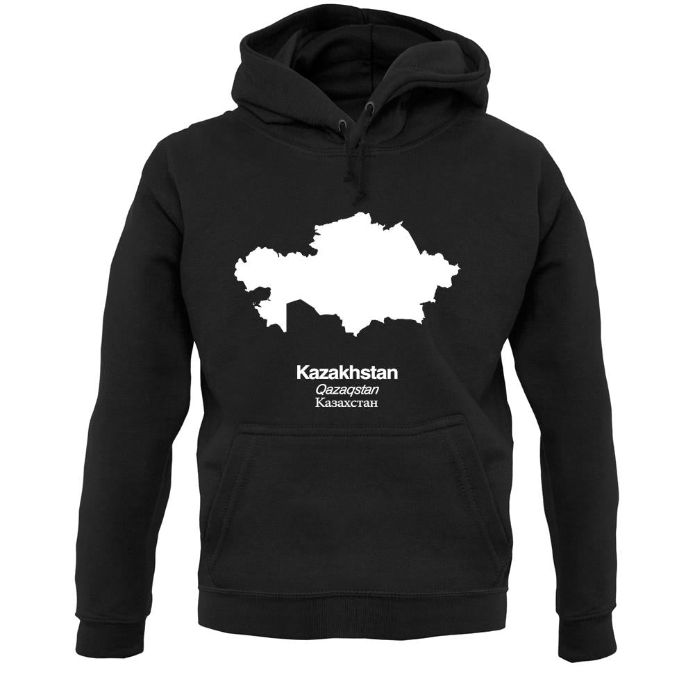 Kazakhstan Silhouette Unisex Hoodie