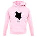 Kenya Silhouette unisex hoodie