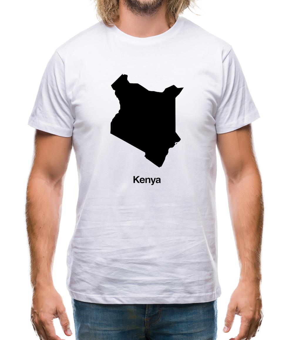 Kenya Silhouette Mens T-Shirt