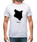 Kenya Silhouette Mens T-Shirt