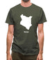 Kenya Silhouette Mens T-Shirt