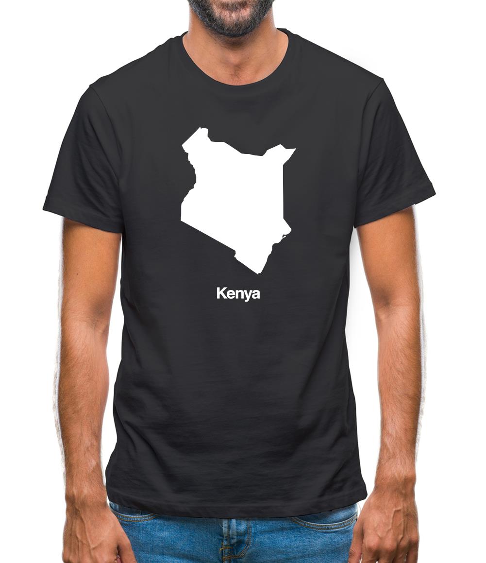 Kenya Silhouette Mens T-Shirt