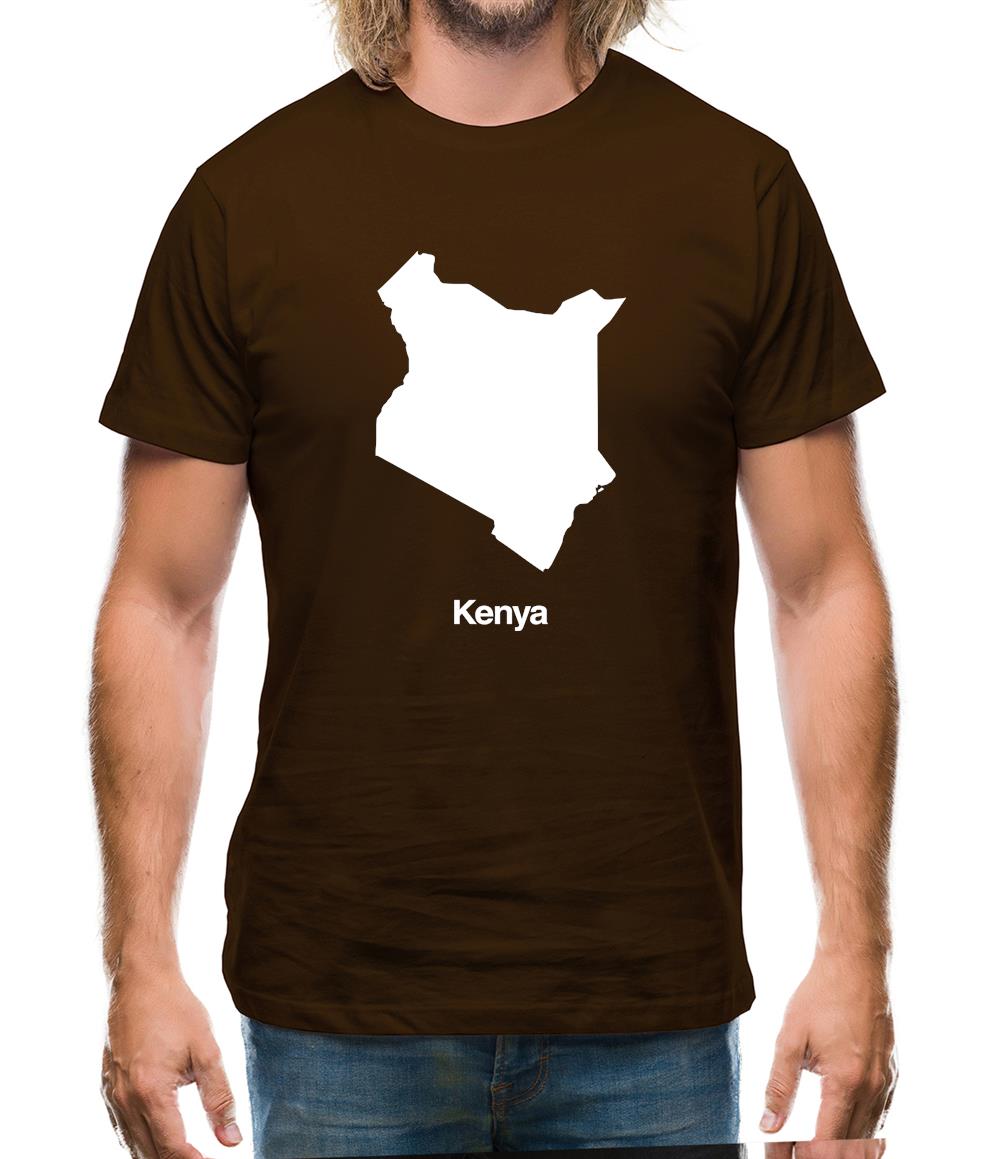 Kenya Silhouette Mens T-Shirt