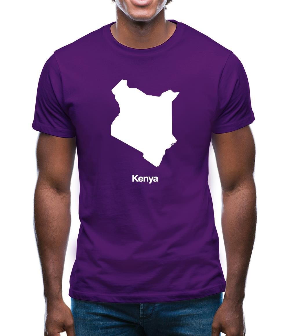 Kenya Silhouette Mens T-Shirt