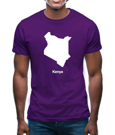 Kenya Silhouette Mens T-Shirt