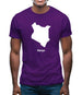 Kenya Silhouette Mens T-Shirt