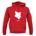 Kenya Silhouette unisex hoodie