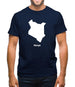Kenya Silhouette Mens T-Shirt