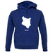 Kenya Silhouette unisex hoodie