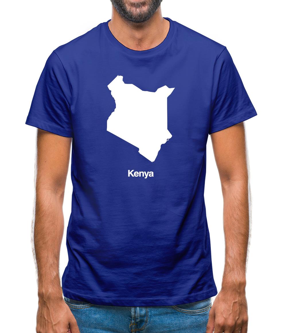 Kenya Silhouette Mens T-Shirt