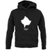 Kosovo Silhouette unisex hoodie