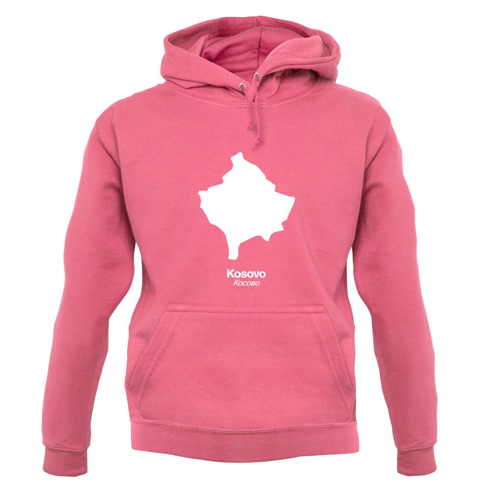 Kosovo Silhouette unisex hoodie