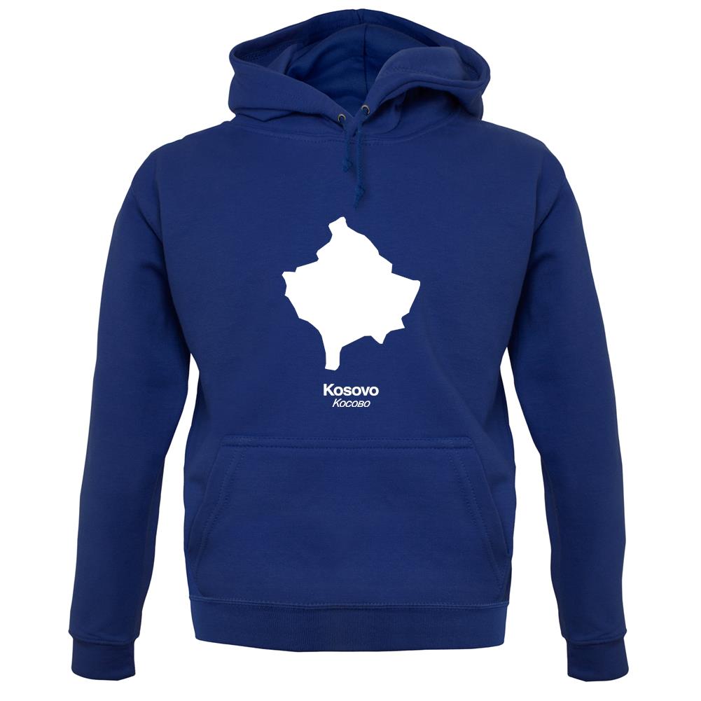 Kosovo Silhouette unisex hoodie