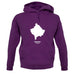 Kosovo Silhouette unisex hoodie