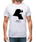 Kuwait Silhouette Mens T-Shirt