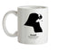 Kuwait Silhouette Ceramic Mug