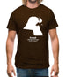 Kuwait Silhouette Mens T-Shirt