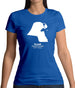 Kuwait Silhouette Womens T-Shirt