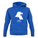 Kuwait Silhouette unisex hoodie