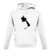 Laos Silhouette unisex hoodie