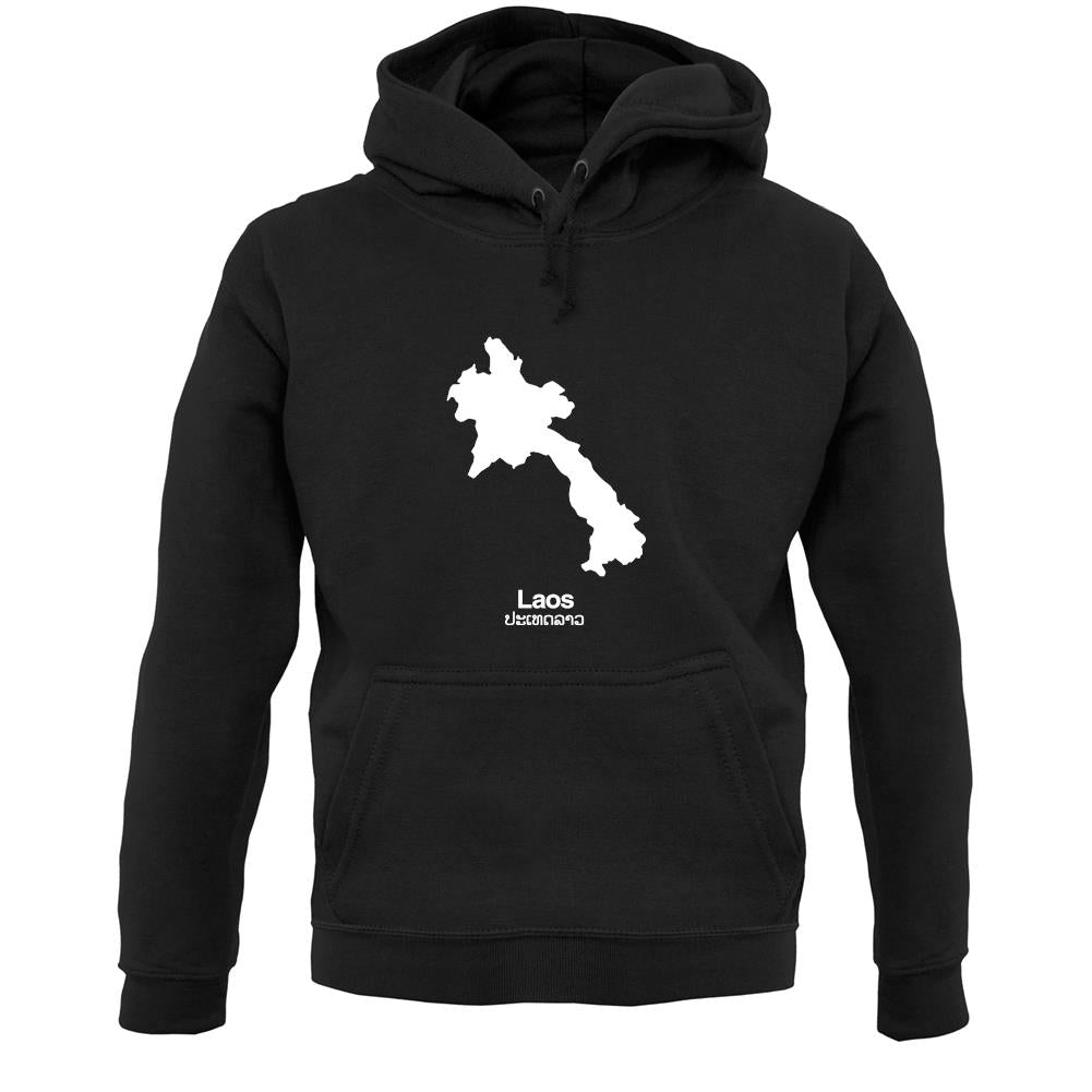 Laos Silhouette Unisex Hoodie