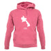 Laos Silhouette unisex hoodie