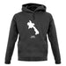 Laos Silhouette unisex hoodie