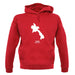 Laos Silhouette unisex hoodie